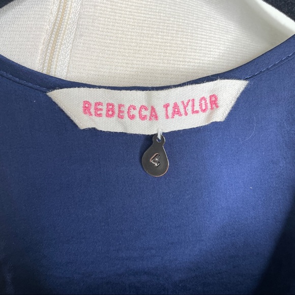 Rebecca Taylor racer back tank - sz 4 - Picture 9 of 10